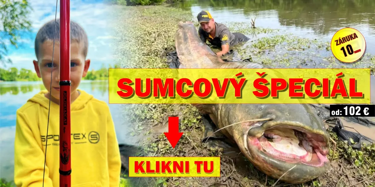 Pr�ty na sumca od 102� s 10 ro�nou z�rukou